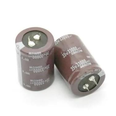 Imagem de 10 peças 35V33000uf Capacitor eletrolítico radial 33000UF 35V 35x60mm 35 * 50 mm