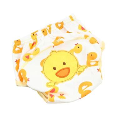Imagem de Fraldas De Algodão Reutilizáveis E Laváveis Para Bebês Unissex, Calças