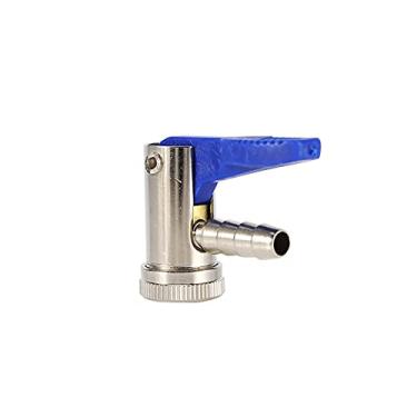 Imagem de HUIOP Válvula de Pneu de Bicicleta Carro 8 Mm Com Clipe Conector Mandril Ar Com Ferro Cromado e Azul para Carros, Motocicletas, Veículos Elétricos, bicicletas.100%