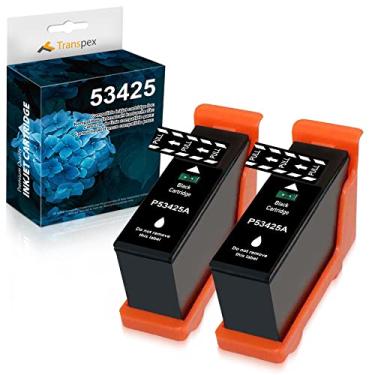 Imagem de Cartucho de tinta de substituição LX900 53425 compatível com cartucho de tinta preta Primera 53425 para impressora de tinta Primera LX900 (2 preto)