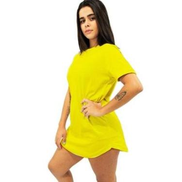 Imagem de Camiseta Tropicaos Longline Slim Feminino-Feminino