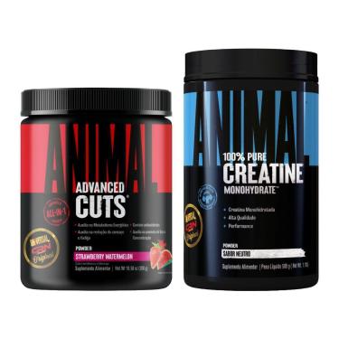 Imagem de Kit Animal Cuts 300G + Creatine 500G Universal Nutrition-Unissex