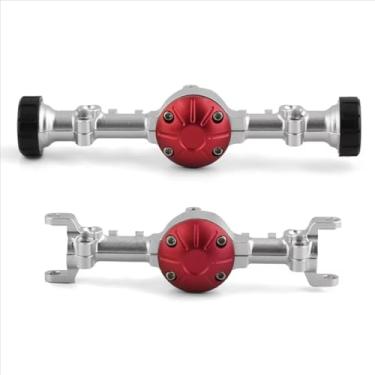 Imagem de Compatible with MINI-Z for Axial for SCX10 for RGT 86100 1/10 RC Crawler Truck Upgrade Parts Front Rear Portal Axle Housing RC Front Rear Bridge