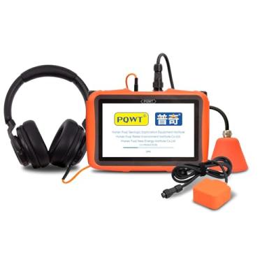Imagem de PQWT-L50 Detector profissional de vazamento de água para encanamento interno, kit de encanador para uso doméstico, testador de vazamento de água