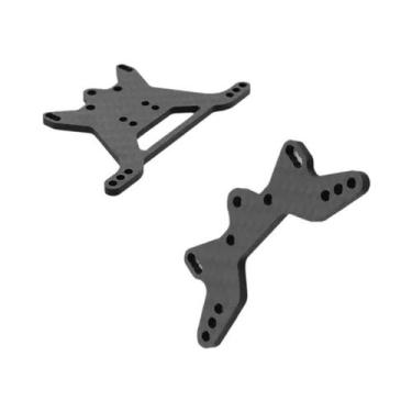 Imagem de Placa De Torre De Amortecedor Em Fibra De Carbono 1/10 Para Carro RC, 