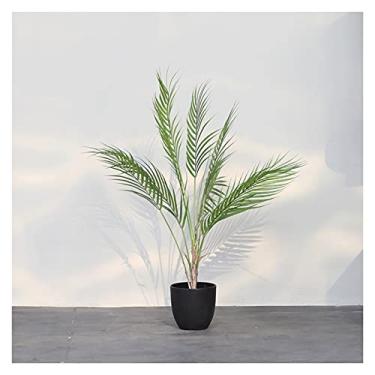Imagem de jbshop Plantas artificiais para casa, anêmona artificial, girassol, 68 cm, decoração interna e externa, árvore sintética usada para escritório em casa, 1 peça. Plantas artificiais