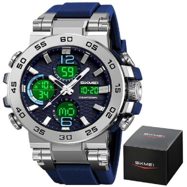 Imagem de Relógio Masculino Skmei 2499 Á Prova D'água 50m Esporte Digital-Masculino