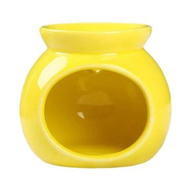 Imagem de Difusor De Óleo Essencial De Cerâmica Colorido, Mini Suporte Para Vela