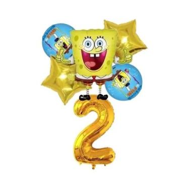 Imagem de Suprimentos Para Festa De Aniversário Do Bob Esponja E Patrick Estrela