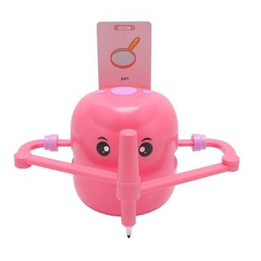Imagem de Generic Robô de Desenho Educacional Inteligente para Crianças de 5 Anos ou Mais, Máquina de Desenho Interativo Seguro e Resistente para Iluminação Artística (Rosa Vermelha)