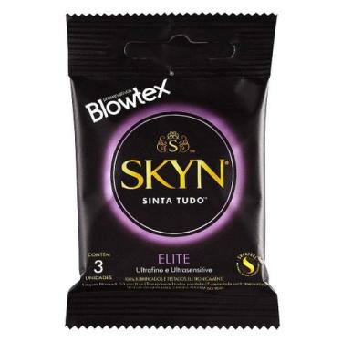 Imagem de Preservativo Blowtex Skin Elite - Pacote com 3 Unidades - no-brand