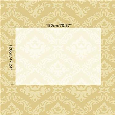 Imagem de Zerodis Tela de Projeção de Tecido Telas de Projeção 1.8x1.2m Pano PE Branco para Home Theater e Noites de Cinema Ao Ar Livre Tela de de Tecido Portátil Dobrável Decoração de Casa (Branco)