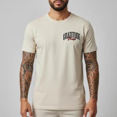 Imagem de Camiseta Masculina Minimalista Malha Nobre Streetwear Urban Culture Camisa Customizada Outfit Casual-Masculino