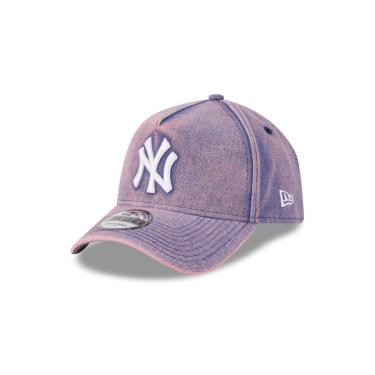 Imagem de BONE NEW ERA 9FORTY A-FRAME NEW YORK YANKEES MLB ROSA-Masculino