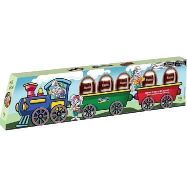 Imagem de Mini Ovinhos Montevérgine Infantil Chocolate ao Leite 55g Trenzinho Páscoa