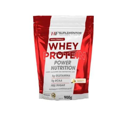 Imagem de Whey Protein Power Nutrition Refil 900G Baunilha Hf Suple - Hf Supleme