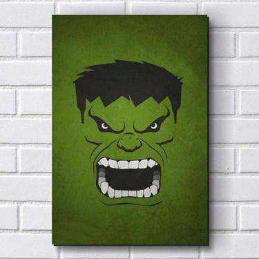 Imagem de Placa P14 Hulk Vingadores 30X20Cm Mdf