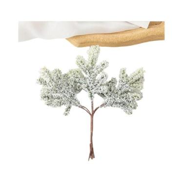 Imagem de Planta Artificial De Cacto Com Folhas Verdes 6PCS Para Decoração De Ca