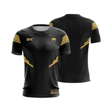 Imagem de Camiseta Masculina De Verão Para Academia UFC, Casual, Respirável, De 