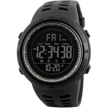 Imagem de Relógio Masculino Esportivo Digital à Prova D'água Preto 1251