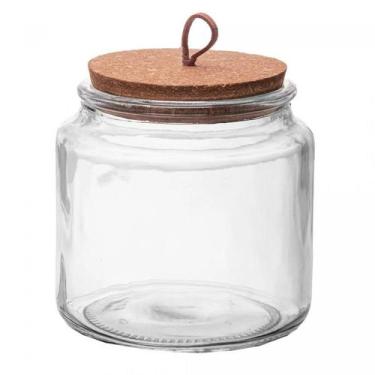 Imagem de Pote Mantimentos 520ml Vidro C/ Tampa Cortica Lyor Design, UNICA