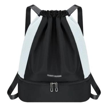 Imagem de Bolsa Saco Esportiva Mochila Cordão Fitnes Escolar Dia A Dia - M3M, Un