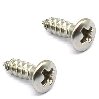 Imagem de 2 Parafusos Jack Plate Tampo guitarra Cromado MXP 2995OVL