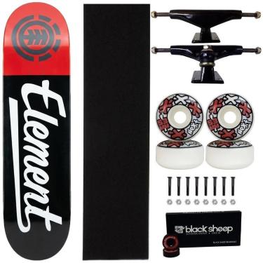Imagem de Skate Element Maple Montado Profissional 8.2 Roda Next 53mm-Masculino