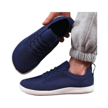 Imagem de Tênis Masculino Casual Minimalista Antiderrapante Para Corrida Em Tril