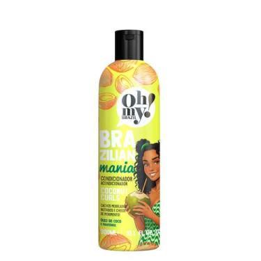 Imagem de Condicionador Coconut Curls Brazilian Mania 300ml Oh My - Haskell
