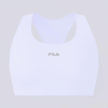 Imagem de Top Fila Nadador Essential Bojo Feminino Branco, M