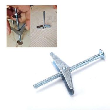 Imagem de Parafuso Bucha Ancora Aberta Com Mola M6x70mm 10 Peças - NoBrand