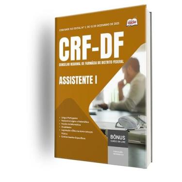 Imagem de Apostila CRF-DF - Assistente Administrativo - Apostilas Opção