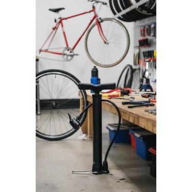 Imagem de 2x Bomba Ar Manual Pneus Bike, Carro, Moto, Bola - Portátil! - Congrat