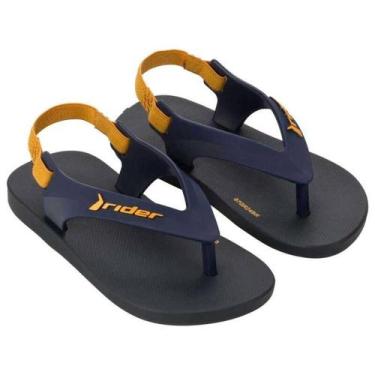Imagem de Sandália Rider Feel - Infantil - Azulazulamarelo - 25, Azul, Azul, Ama