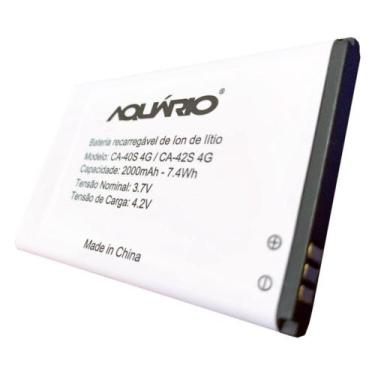 Imagem de Bateria de Lithium para Celular Mesa 3.7v 2000mah Ca-42s 4g - Aquario