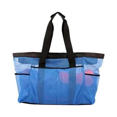 Imagem de Bolsa De Praia Extra Grande Impermeável Leve E Dobrável Com Alças De M