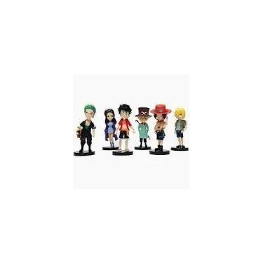 Imagem de Coleção Bonecos One Piece Action Figures 15cm - Mundo
