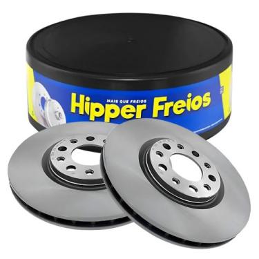 Imagem de Par Disco Freio Dianteiro Fiat Toro/jeep Compass/renegade - KIT