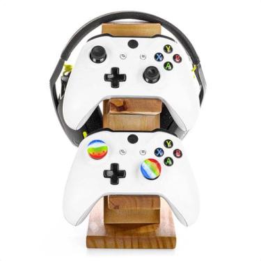 Imagem de Suporte Gamer de Controle e Headset Organização Em Seu Setup - Beto Mó