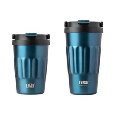 Imagem de Garrafa Térmica De Aço Inoxidável 400ml 500ml, Caneca De Café Isolada,
