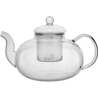 Imagem de Clear Chaleira 17X15X23Cm 1,2L Borosilicato Transp Com Infusor - NH