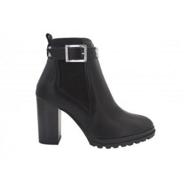 Imagem de Bota Vizzano Tratorada Feminina com Strass 3089.108-Feminino