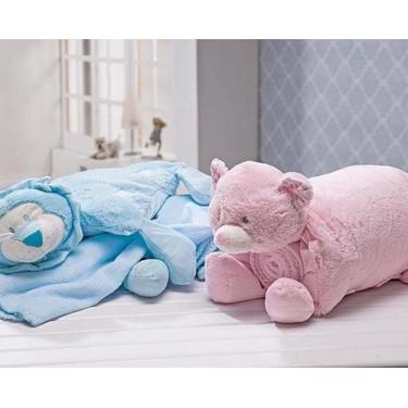Imagem de Manta Bebe Rappy com bichinho - Andreza, AZUL