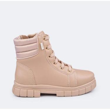 Imagem de Bota coturno meninas pampili lucky comfy - 711019, Bege, 32