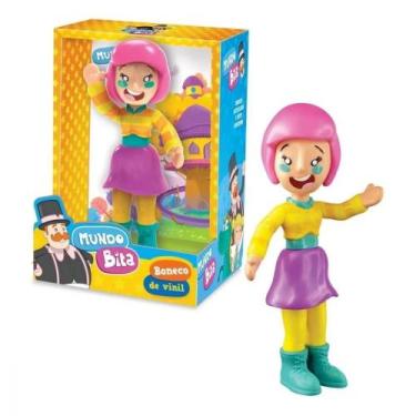 Imagem de Boneco Vinil Articulado Mundo Bita - Flora Lider 643 Lider Brinquedos