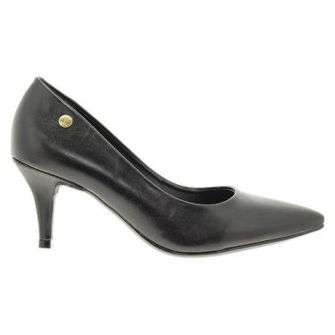 Imagem de Sapato Scarpin Feminino Salto Fino Vizzano 1185.1402.29918, Preto, 35