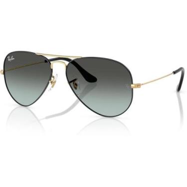 Imagem de Óculos de Sol Ray Ban Aviator Large Metal RB3025 9271/GK Preto - Ray-B