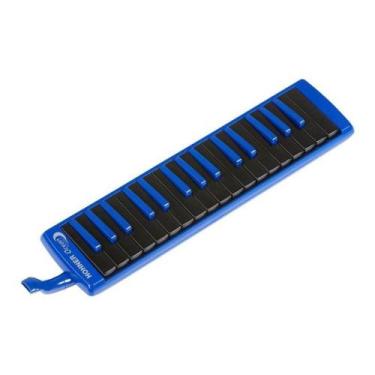 Imagem de Escaleta Hohner Ocean Melodica Blue-Black com 32 Teclas de Piano.