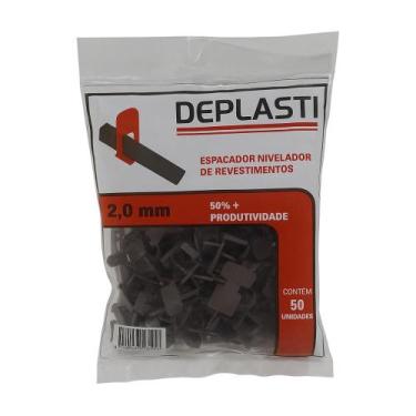 Imagem de Espacador Alinhador Deplast 2mm 50un - Precisão no Assentamento - DEPL